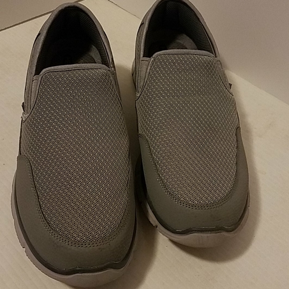 skechers air cooled memory foam slip ons